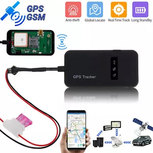 Real Time Car GPS Tracker GSM GPRS Tracking Locator Device fr Motorcycle Bike # - Picture 1 of 13