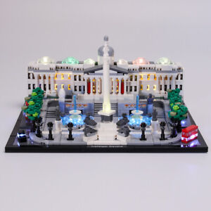 Upgraded Version LED Light Kit For Architecture Trafalgar Square LEGOs 21045