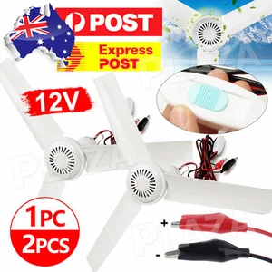 12V 3 Blade Ceiling Fan High Quality Caravan Camping Suit For Solar Power - Picture 1 of 12