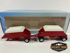 1/64 Neo Scale Models Trailer 2X Double Bottom Dump Trailer For Truck NEO64101