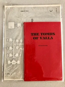 The Tombs of Valla High Level Dungeons & Dragons Adventure 1980 John Scott Clegg - Imagen 1 de 1