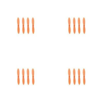 Hubsan Nano Q4 H111 All Orange Nano Quadcopter Propeller blade Set 4 Pack - Image 1 of 2