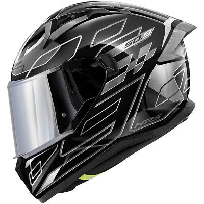 Full-Face GIVI 50.9 Assault Black Titanium Silver Helmet Casque Size XXL Foto 1 de 4