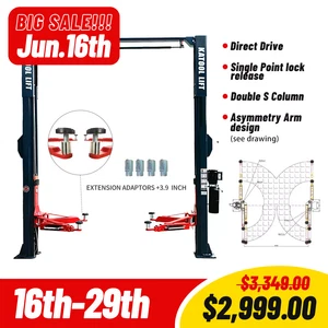 KATOOL Two Post 11000lbs Capacity Car Lift Auto Truck Hoist Industry Leading - Picture 1 of 11