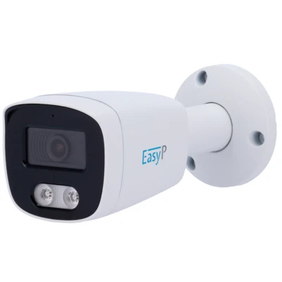 Kit IP POE 5 Telecamere bullet 4 MP 2.8mm con audio NVR 8 Ingressi Motion detect - Immagine 1 di 2