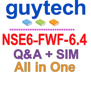 NSE6_FWF-6.4 Fortinet NSE 6 - Secure Wireless LAN 6.4 Prüfung Q&A + SIM - Bild 1 von 1