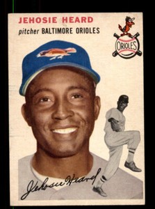 1954 Topps #226 Jehosie Heard EX