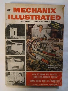 1954 December, Mechanix Illustrated Magazine, MI Tests The Aston Martin (CP346) - Picture 1 of 4