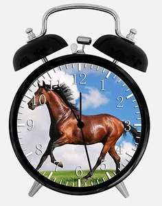 Beautiful Horse Alarm Desk Clock 3.75" Home or Office Decor E425 Nice For Gift - Picture 1 of 1