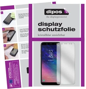 2x Protection pour Samsung Galaxy A6 Film de d'écran protecteur clair dipos - Photo 1 sur 5
