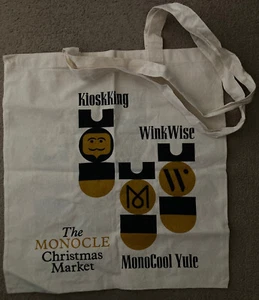 The Monocle Magazine - Christmas Market Tote Bag - Monocool Yule - Discontinued - Picture 1 of 1