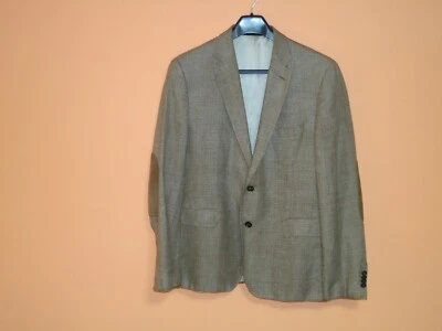 Abrigo deportivo 46 R lino lana Reda Hugo Boss 2 ventilaciones 2 botones Foto 1 de 4