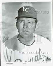 Press Photo Kansas City Royals Coach Galen Cisco - lrs27411