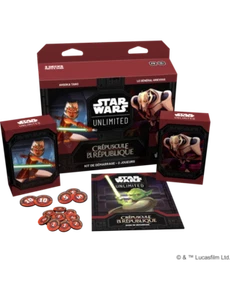 Star Wars Unlimited Crepuscule de la Republique Kit Démarrage 2 Joueurs FRFFGSWH - Imagen 1 de 1