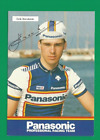 Cyclisme Carte Cycliste Erik Breukink Équipe Panasonic 1987 Signée
