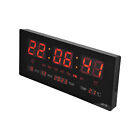 HG (EU Plug)Digital Wall Clock LED Clear Display Accurate Timing Plug In Use
