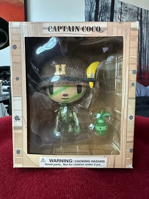 Figura Vinilo StrangeCo-Tokidoki-Capitán Coco-Cocomamando Mono-COMPLETA Foto 1 de 4