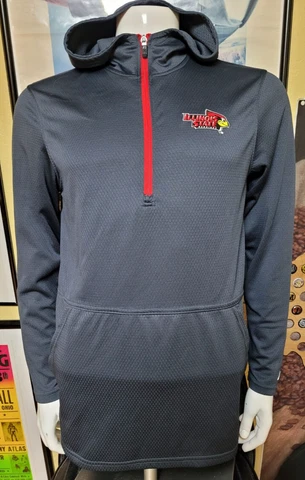 Illinois State Redbirds Pullover Windbreaker Hoodie Jacket Medium Russell Nice Cover