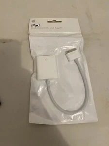 Adaptateur Dock iPad vers VGA Blanc MC552ZM/B - Officielle - Neuf - Photo 1/5