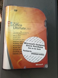 Microsoft Office 2007 Ultimate for sale | eBay