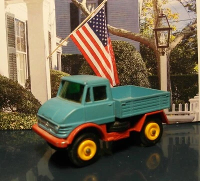 Matchbox LESNEY emitido 1967 # 49 B-2 Mercedes UNIMOG YC Foto 1 de 4