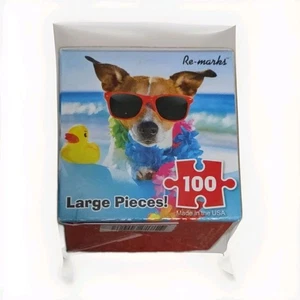 100 Large Pieces  Puzzle Re-Mark New Unopened - Picture 1 of 6