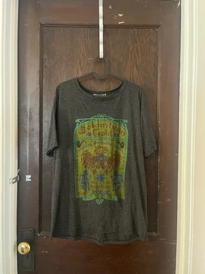 Camiseta vintage Y2K Columbia dorada psicodélica talla M Foto 1 de 4