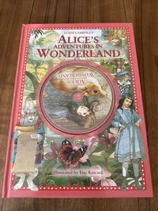Lewis Carroll's Alice's Adventures in Wonderland Hardcover Book with CD - Picture 1 of 4