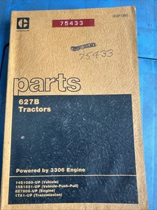 LIBRO DE PIEZAS DE TRACTOR CAT CATERPILLAR 627B MANUAL S/N 14S1080-UP 15S1551-UP - Imagen 1 de 14