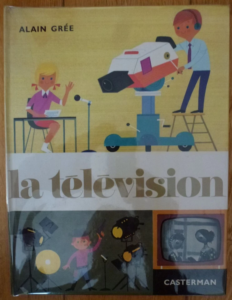 LA TELEVISION Alain Grée Casterman 1973 TBE - Photo 1/3