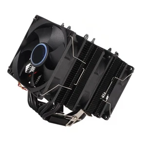 9CM CPU Cooler Dual Tower 6 Copper Heat Pipes 3 Wire 3 Fans Hydraulic Comput SAL - Afbeelding 1 van 24