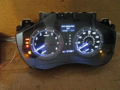 Cuadro de instrumentos velocímetro Lexus ES350 2010 10 127 k millas 8380033j40 Foto 1 de 3