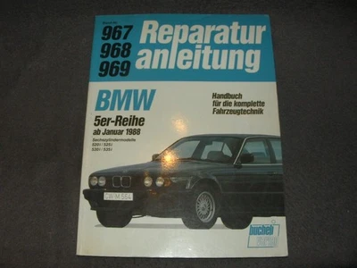 Reparaturanleitung Reparaturhandbuch BMW E34 520i - 535i ab 1988 sehr gut - Bild 1 von 4