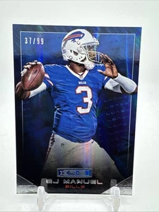 2014 Panini Rookies & Stars Longevity Parallel Holo Foil #11 Ej Manuel /99 - Bild 1 von 2
