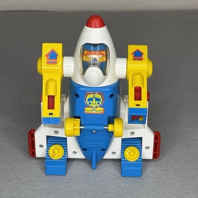 Figura de acción Takara Playskool My First Transformer Jet-Kun Jet Airplane 1986 Foto 1 de 4
