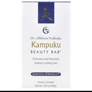 Probiotic Kampuku Beauty Bar Soap Japan New Face Radiant Skin Dr Ohhira's - Picture 1 of 3