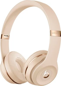 BEATS by Dr. Dre Solo 3 Wireless Kopfhörer Bluetooth Mikro-USB Gold NEU - Bild 1 von 6