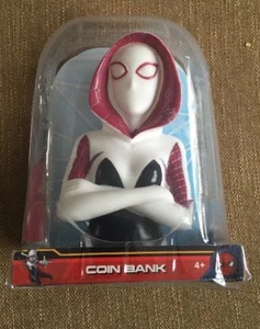 Banco de monedas Marvel Spider para mujer Gwen Stacie Spiderman NUEVO - Imagen 1 de 4