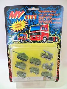 MI CIUDAD 'JUEGO VEHÍCULO MILITAR/EJÉRCITO' MICRO MÁQUINAS/AUTOS. Sin usar, en caja - Imagen 1 de 5