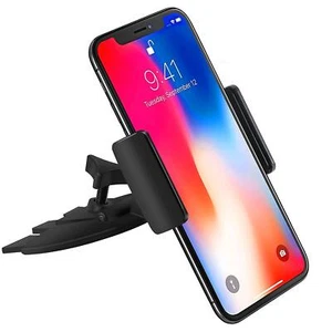 Support Téléphone Voiture Universel sur Fente de Lecteur CDPorte Portable Aut... - Photo 1 sur 6