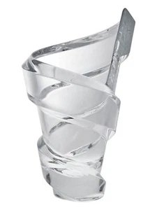 Baccarat 2611740 kleine Kristallspirale Vase UVP 850 $ - Bild 1 von 4