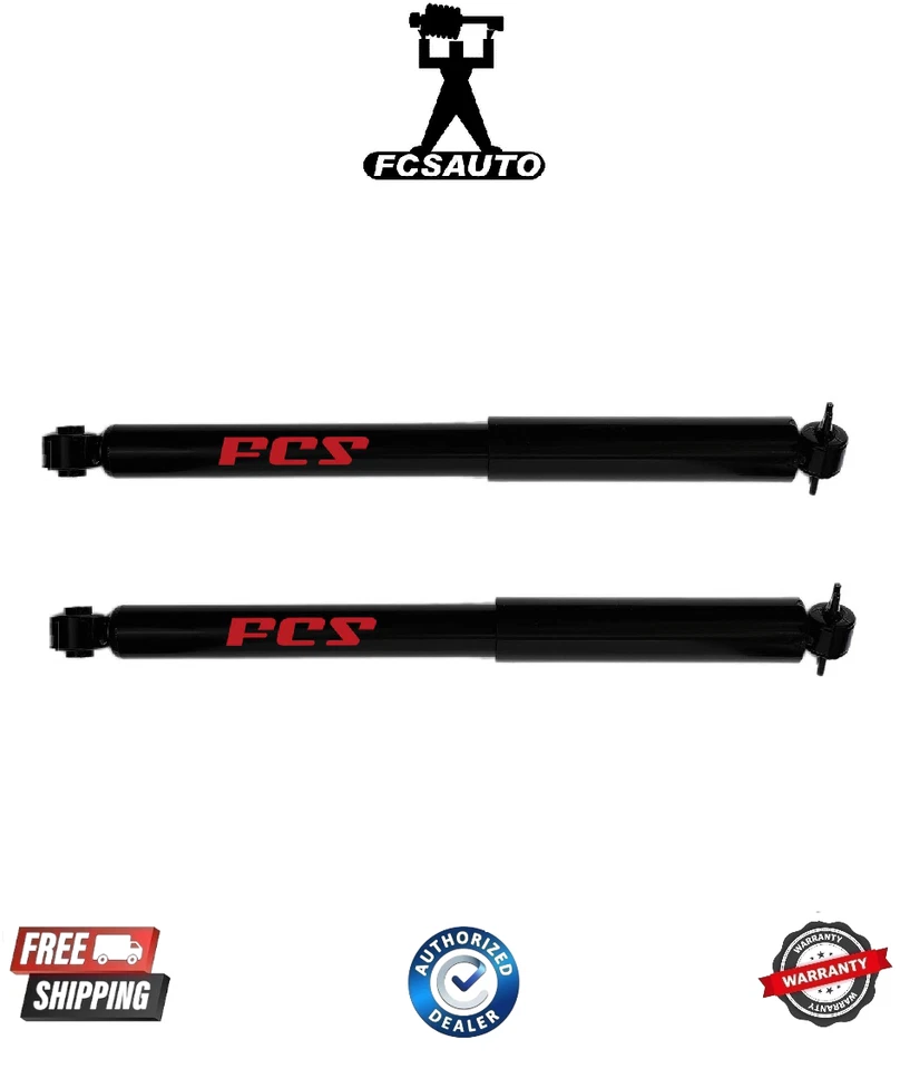 2 Rear Suspension Shock Absorber FCS 342526 Fits 95-00 Chevrolet Tahoe - Image 1 of 1