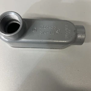 E121488 3/4" 0,75" LB Leitungskörper mit Dichtung & Deckel NOS - Bild 1 von 3
