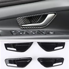 For Hyundai Elantra 2021-2023 Carbon Fiber Inner Car Door Handle Bowl Cover Trim