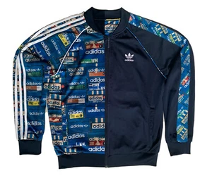 Veste Reversible Adidas Superstar Originals Shoebox Rare Jacket Track AJ6993 / M - Foto 1 di 18