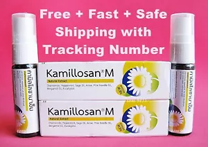 2 Kamillosan M30ml Mundspray oral antibakterielle Mandeln entzündlich schlechten Atem - Bild 1 von 6