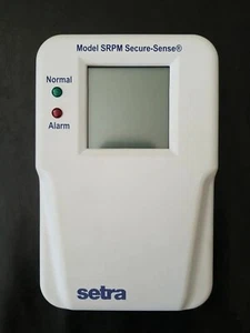 SETRA - SRPM-R25WB-A1-E Room Pressure Monitor / SRPMR25WBA1E - Picture 1 of 2