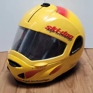 Yellow Ski-Doo Bombardier Modular Snowmobile Helmet Technology Revolution Size M - Picture 1 of 15