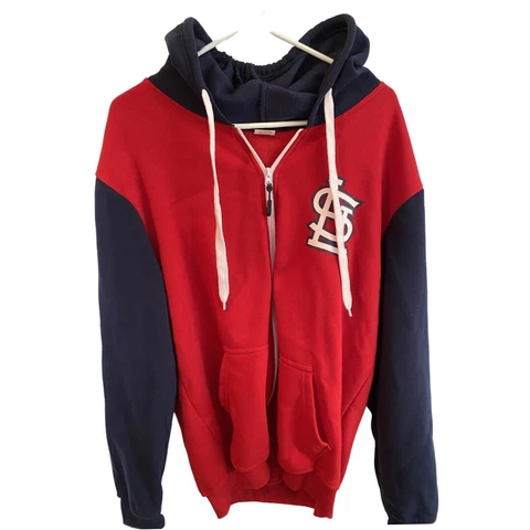 Mens Saint Louis Cardinals Full Zip hoodie Jacket size XL Cover