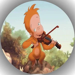 Tortenaufleger Geburtstag Party Tortenbild Fondant - Oblate Kleiner Dodo P10 - Bild 1 von 1